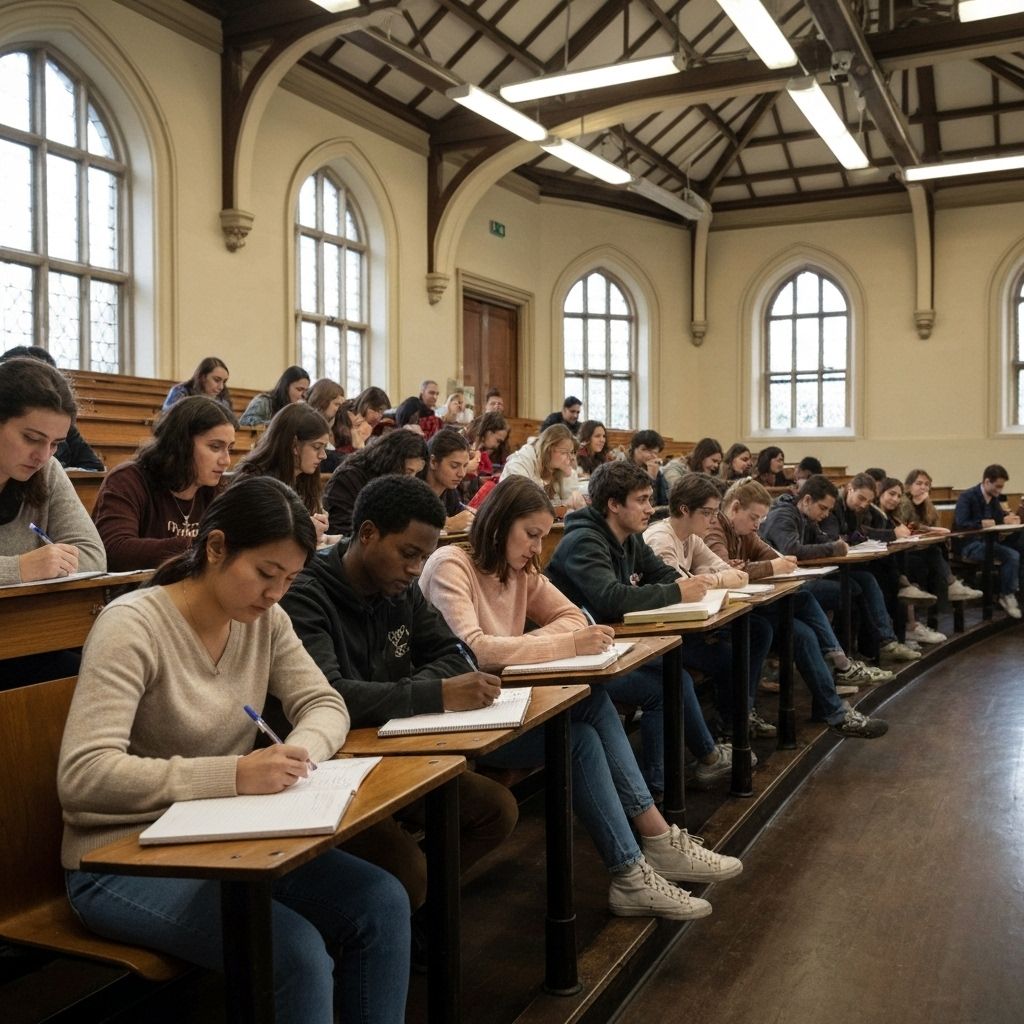 ブリストル大学の学部生たち